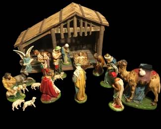 COLUMBIA STATUARY Italian Nativity
