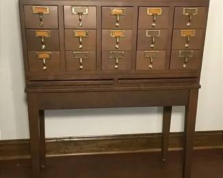 003 Library Card Catalog
