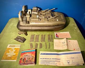 006 The GI Joe Killer W.H.A.L.E Hovercraft Complete