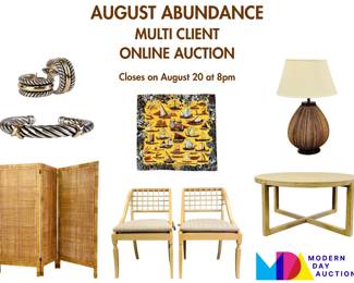August Abundance Multi Client Online Auction