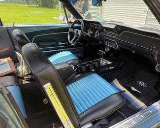 Very clean, restored interior