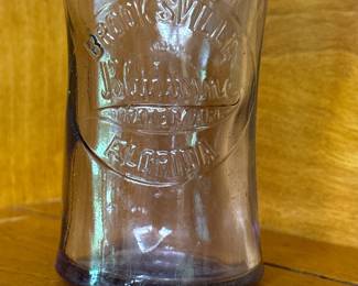 Bloodwine soda bottle