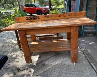 Tradesman workbench