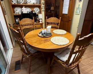 Oak Dining Room Table