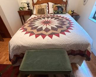 Queen Size bed with headboard