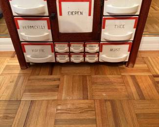 Complete Danish Spice Rack