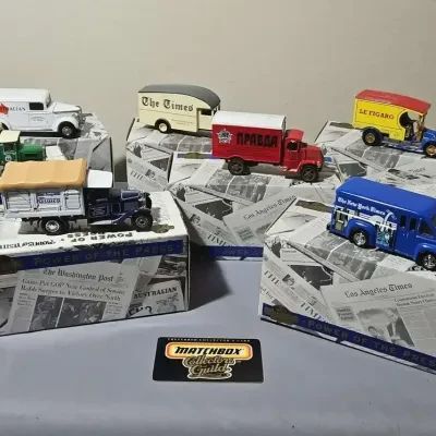 Matchbox Models of Yesteryear Power of the Press 8-Truck Set