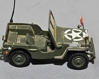 Small Army Jeep Toy Model – Approx. 3 Inches
