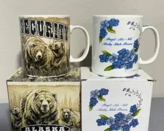 Arctic Circle Enterprises Alaska Souvenir Mugs with Boxes – Pair