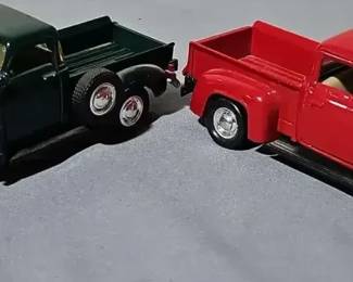 1953 Chevrolet 3100 & Road Champs 1956 Ford F-100 Models