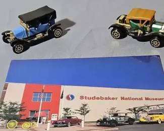 Two Miniature Classic Car Models No. 301 & No. 304