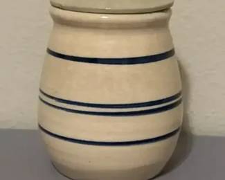 Marshall Pottery 1896 Lidded Jar Signed Kenneth Wingo