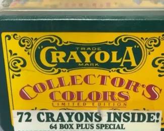 Crayola Collector’s Colors Limited Edition II Tin: Unopened 72 Crayons