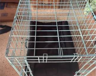 Folding Wire Dog Crate / Kennel with KONG 30-Inch Mat / Pad
