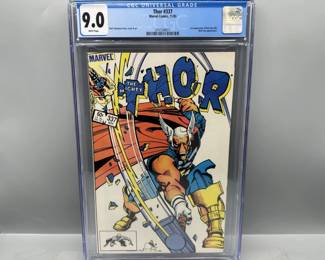 Marvel Comics Thor #337 (1983) CGC 9.0 - 1st appearance of Beta Ray Bill - Walt Simonson story, cover and art