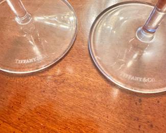 Tiffany & Co Champagne Flutes