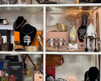Designer shoes and jewelry including Jimmy Choo, Gucci, Manolo Blahnik and more