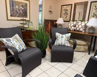 Summer Classics “Halo” Chairs - Pair