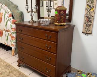 Mahogany 4-Drawer Chest
