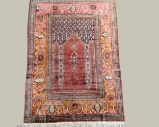 Red Traditional Runner – Rich red and orange tones with intricate traditional detailing, ideal for a hallway or entryway.