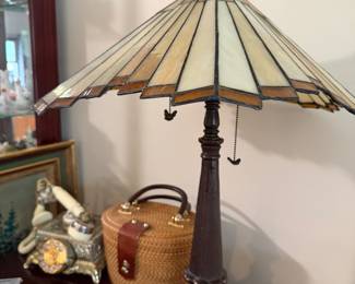 Tiffany style lamp