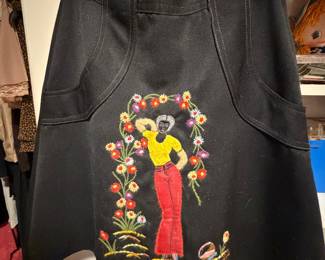 Hand embroidered skirt
