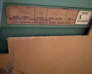 Magnavox Astro-Sonic console stereo/record player