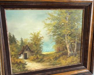 Cottage Landscape Painting