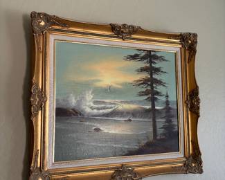 Coastal Landscape Painting