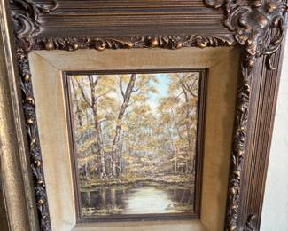 Winter Landscape Painting