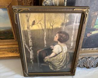 Framed Woman Portrait