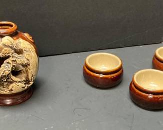 Lot # : 538 - Vintage Sake Set