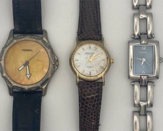 Embassy and Fossil watches