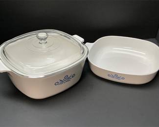 Lot # : 528 - Two Corning Ware baking dishes