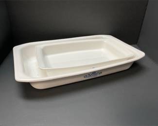 Lot # : 526 - Two Vintage Corning Ware Baking Dishes