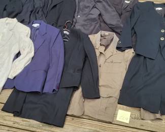 Lot of Womens Suits and Blazers