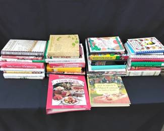 Large Lot Of Cookbooks