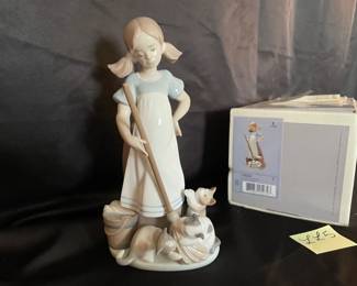 Lladro Figurine playful Kittens With Box