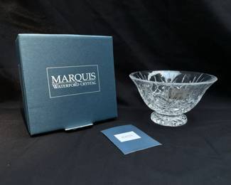 Waterford Marquis Crystal Bowl With Box