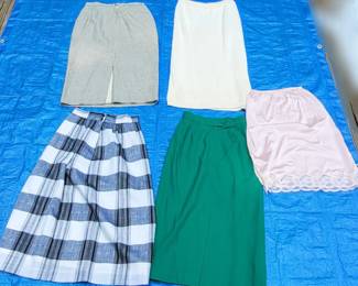 a4 Skirts and a Slip