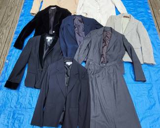 Lot of Vintage Womens Suits and Jackets