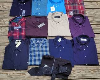 Lot of Mens Shirts with Tags