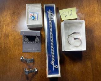 Lot Of Sterling Silver Jewelry