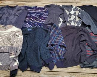Lot of Mens Sweaters