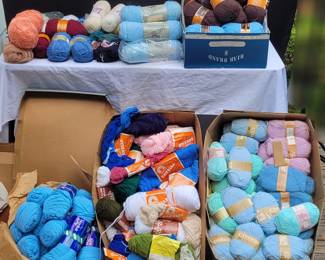 Large Lot of Yarn