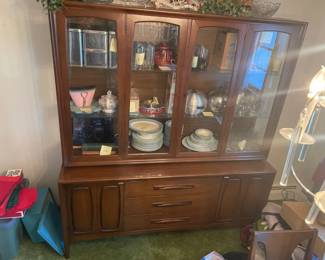 1960s China Cabinet by Broyhill