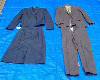 a2 Vintage Mans and Womans Suits