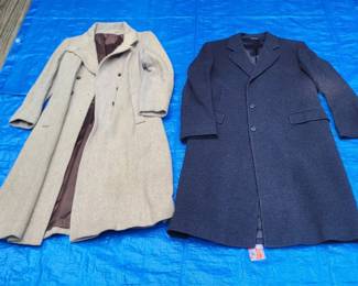 Mans and Womans Overcoats
