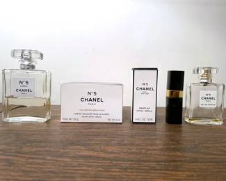 Lot Of 5 Used CHANEL Beauty ProductsPerfume