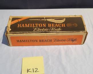 Vintage Hamilton Beach Electric Knife